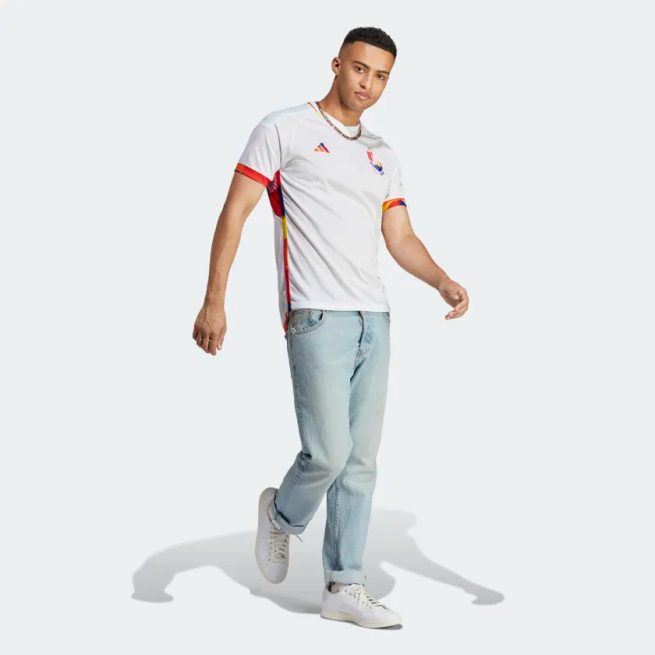 Camiseta Adidas selecci??n de B??lgica Visita 2022-2023 Adulto